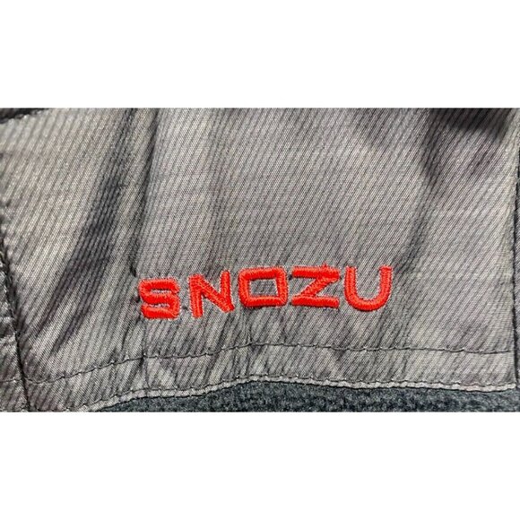 SNOZU Overalls Bibs Winter Snow Ski Pants Kids Boys Size 5 Black Gray Warm - Picture 5 of 9